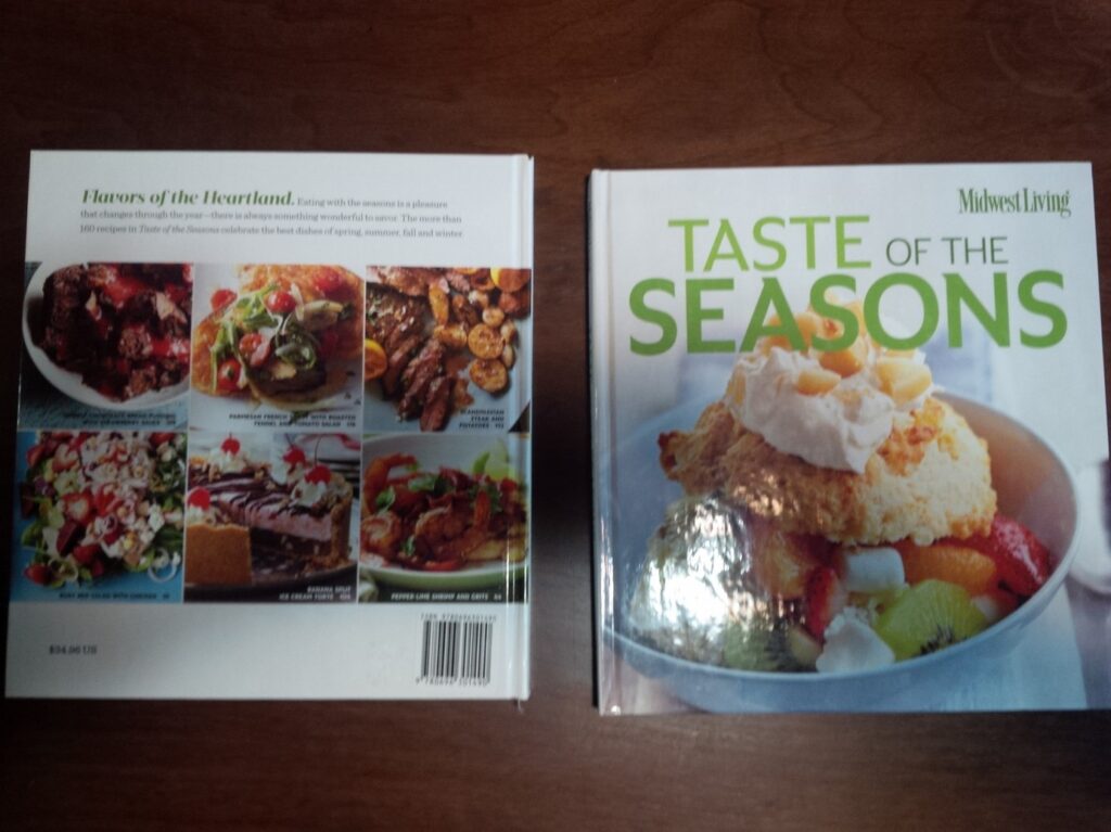 Midwest Living Taste of the Seasons Cookbook