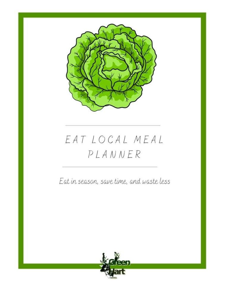 Eat Local Meal Planner PDF