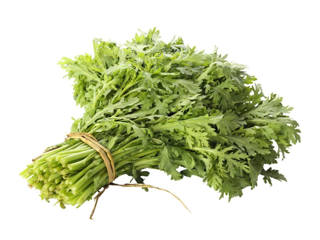 Shungiku (edible chrysanthemum/garland)(bunch)