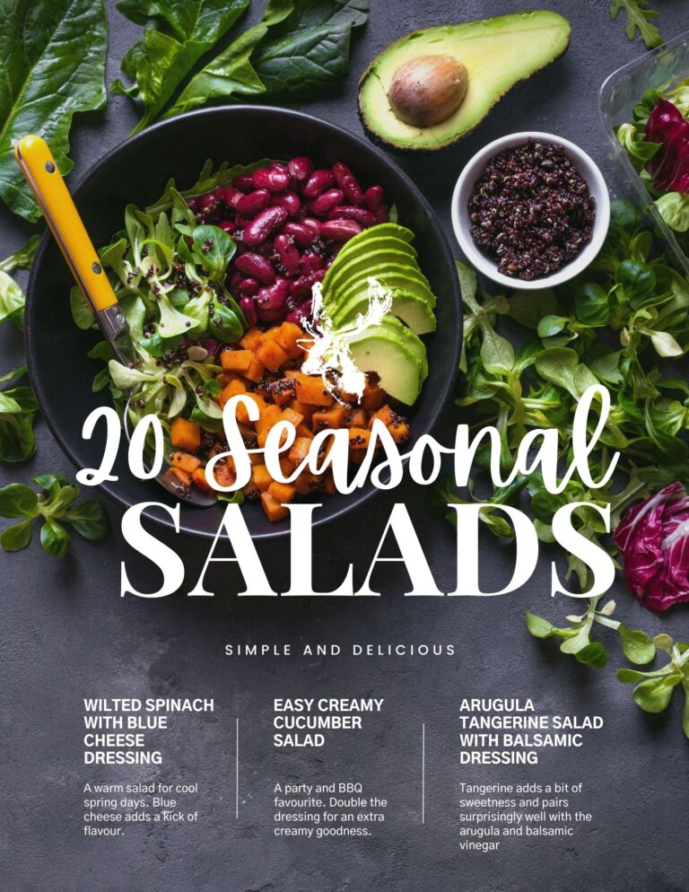 20 Seasonal Salads PDF Cookbook