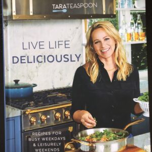 Live Life Deliciously Hard Cover Cookbook