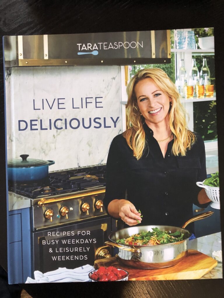 Live Life Deliciously Hard Cover Cookbook